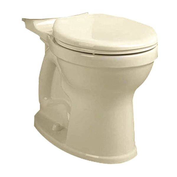 Champion Pro Rh Rf BwlL/Seat Bon, 1.28 gpf, Champion Flushing System, Floor Mount, Round, Bone