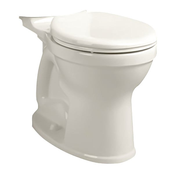 Champion Pro Rh Rf BwlL/SeatLin, 1.28 gpf, Champion Flushing System, Floor Mount, Round, Linen