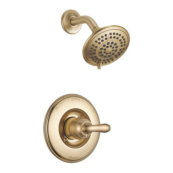 Faucet Shower Only Tub / Shower Faucet, Wall, Champagne Bronze