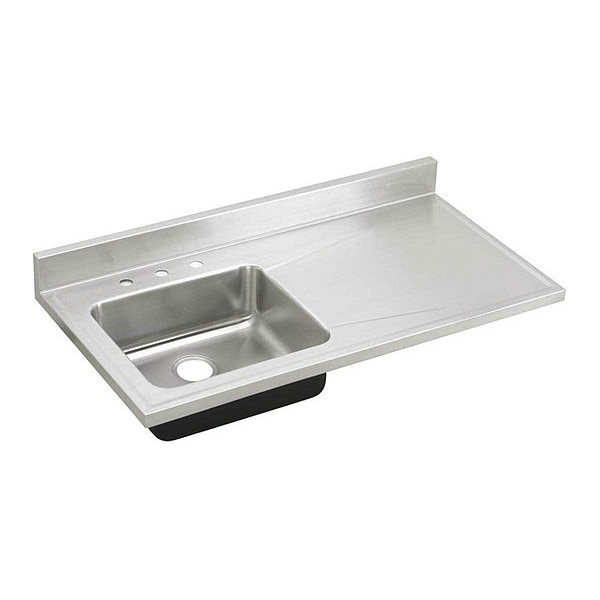 Sink, SS, 48x25x7.5", Top