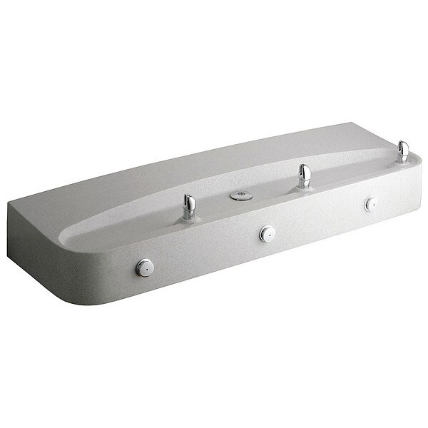 Wall Mount, Yes ADA, 3 Level Drinking Fountain