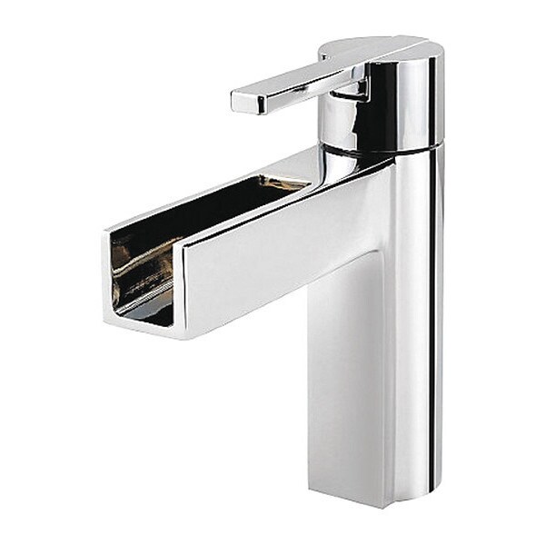 Single Handle 4" Mount, 1  or 3 Hole Bathroom Faucet, Polished chrome