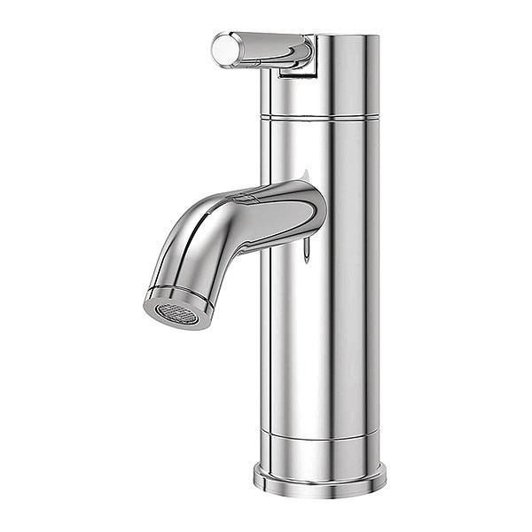 Single Handle 1 or 3 Hole Bathroom Faucet, Polished chrome
