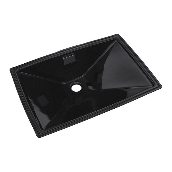 Bathroom Sink, Lloyd, Ebony, 21x14"
