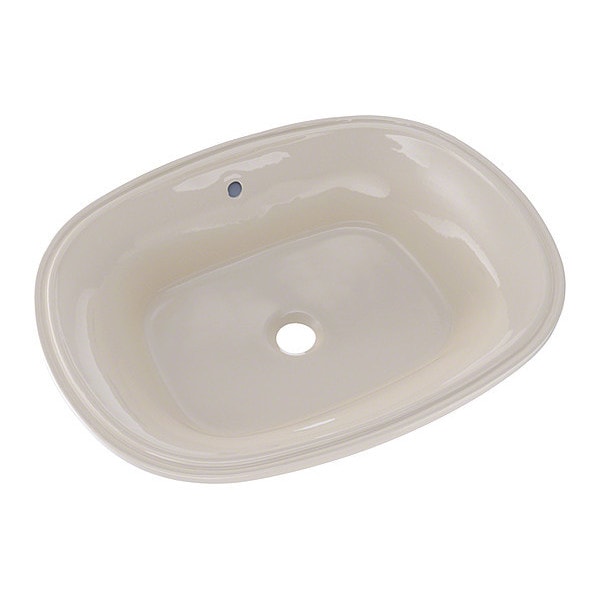 Sink, Undermount, Beige, 20-5/16x15-9/16"