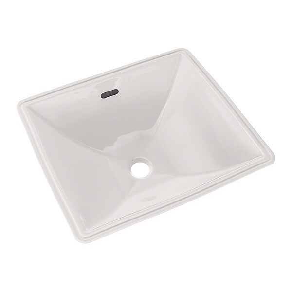 Bathroom Sink, Lloyd, Rectangle, White
