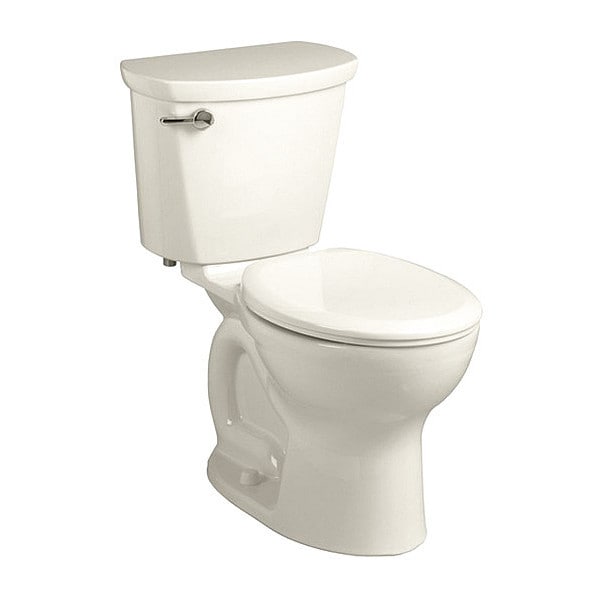 Cadet Pro Rh Rf ComboL/SeatLin, 1.6 gpf, Cadet Flushing System, Floor Mount, Round, Linen