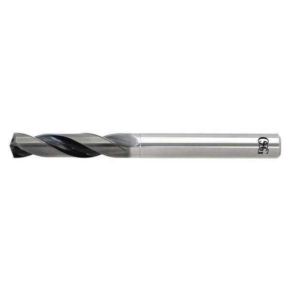 Screw Machine Drill Bit, 9/32 in Size, 140  Degrees Point Angle, Solid Carbide, WXL Finish