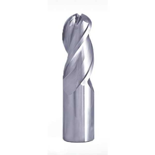 Ball End Mill, Uncoated, 0.125" Shank dia.
