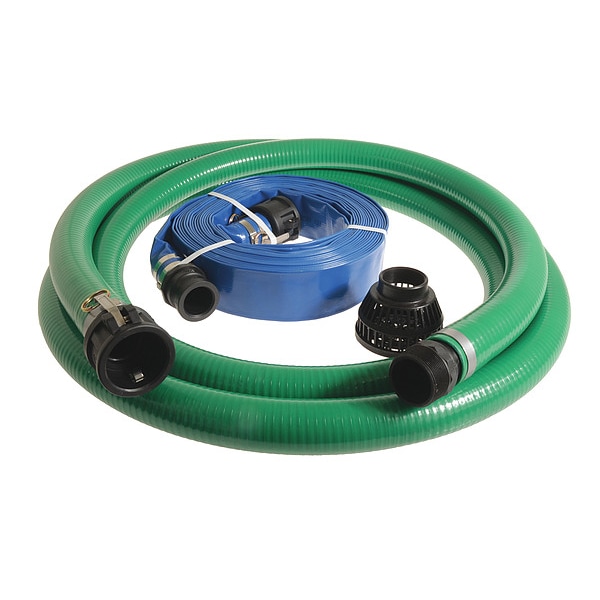 Water Hose, 1-1/2" ID x 20 ft., 50 ft.