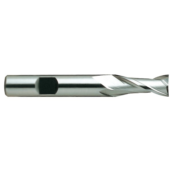Square End Mill, Single End, 5/8", Cobalt
