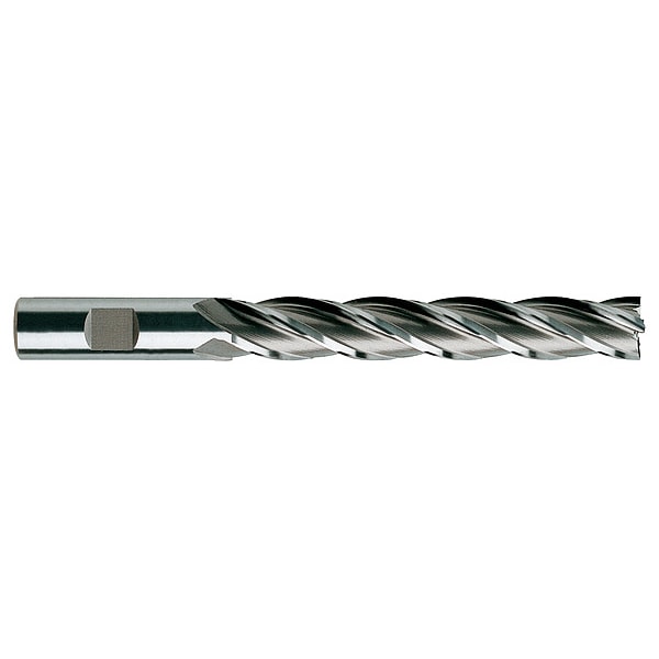 Square End Mill, Single End, 5/8", Cobalt