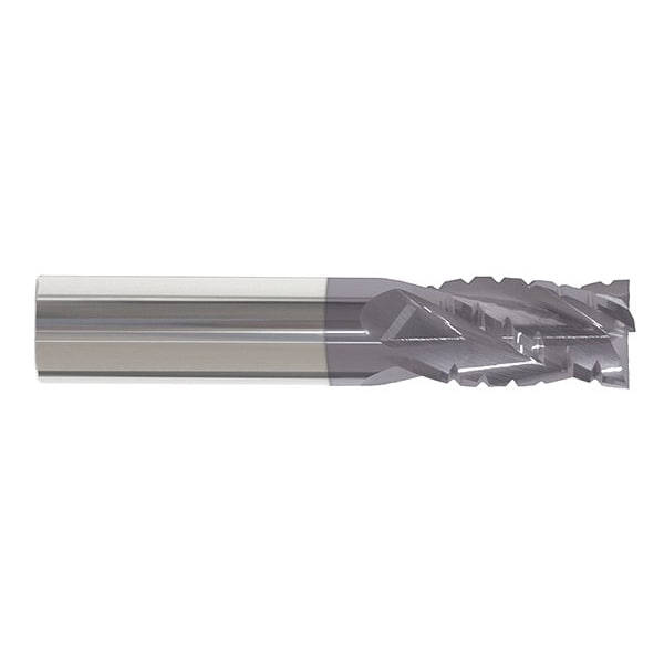 Roughing End Mill, 0.5 in, Carbide