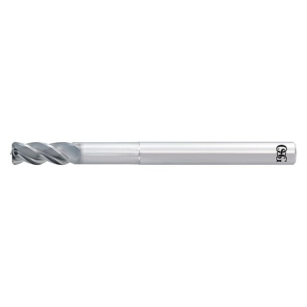 Corner Radius End Mill, 0.25 in, Carbide