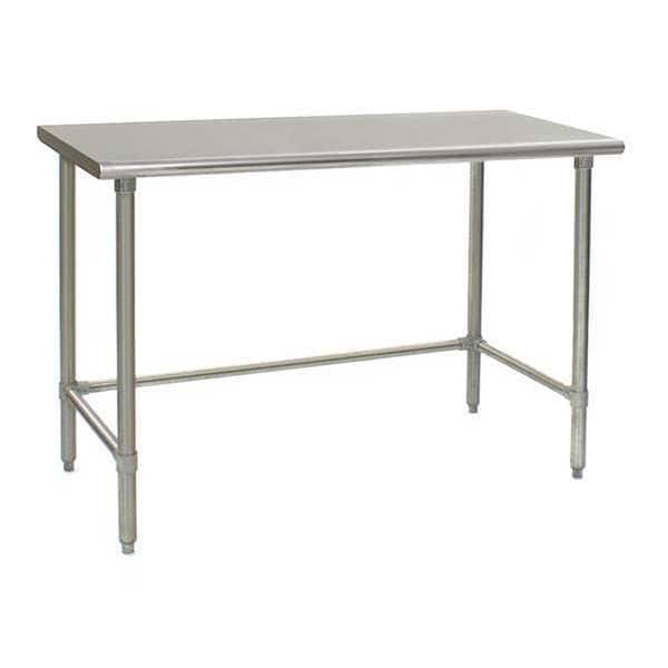 Table, SS TubeBase, Deluxe, 24"Wx24"L