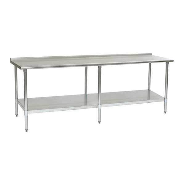 Table, UpturnSS Legs, Deluxe, 30"Wx96"L