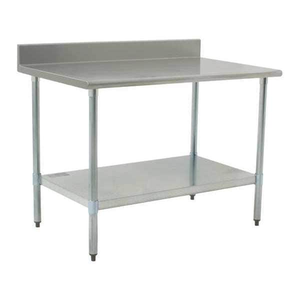 Table, BS, Galv Leg, Budget, 24"Wx24"L