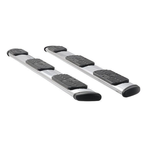 7" Polished Stainless Steel Side Steps