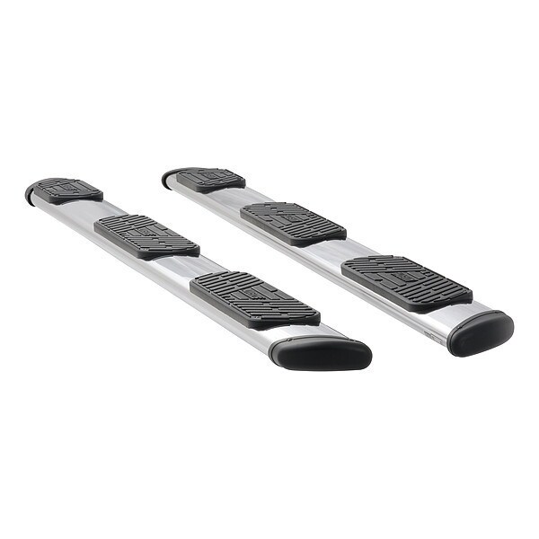 7" Polished Stainless Steel Side Steps