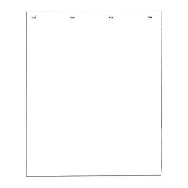 Mudflap, White, Polymer, 24" x 30", PK2, 2 PK