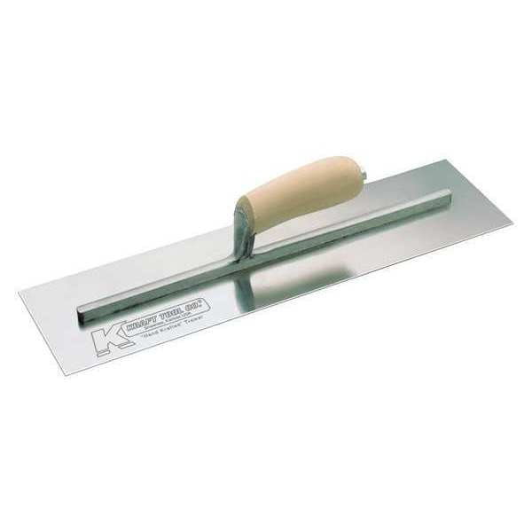 Cement Finish Trowel, Camel Back, 12x3"