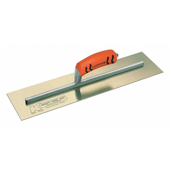 Cement Trowel, Gold SS, 16x4.5", Pro-Form