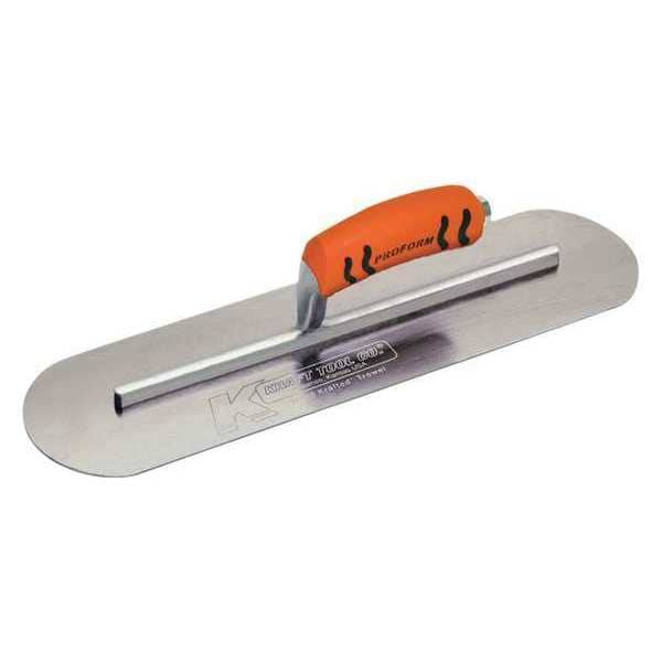 Pool Trowel, CS, 15-5/8" Shank, 18x5"