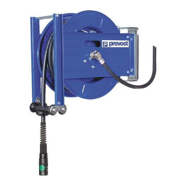 Hose Reel, 1/2" Hose Dia., 33 ft. Length, 175 psi, Overall Length: 19.09"