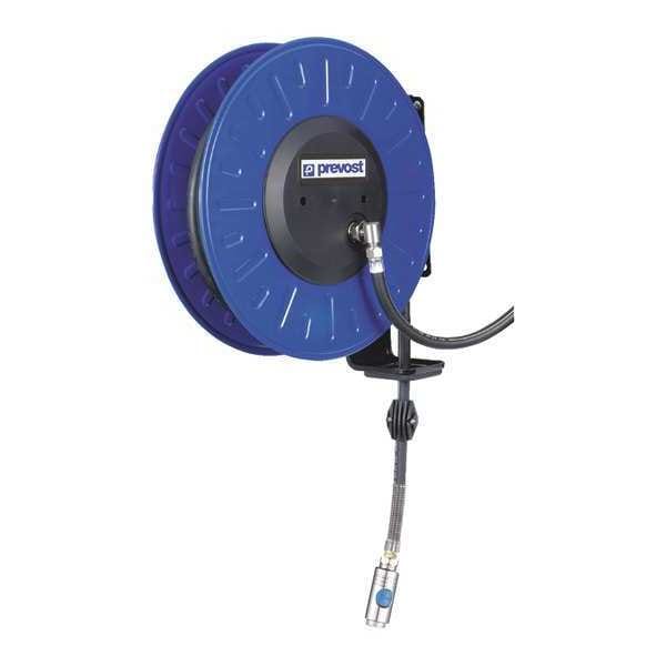 Hose Reel, 1/2" Hose Dia., 98 ft. Length, 175 psi, Housing Material: Galvanized steel