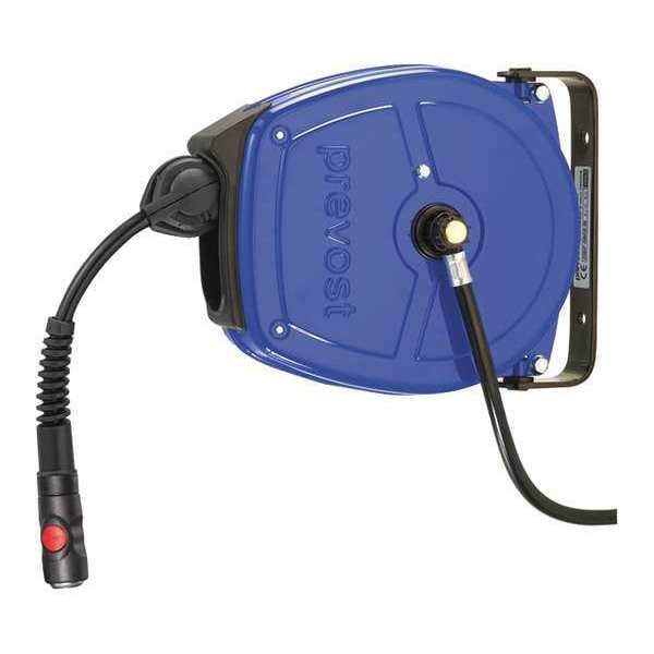 Hose Reel, 3/8" Hose Dia., 10 ft. Length, 175 psi, Mounting: Wall or Overhead