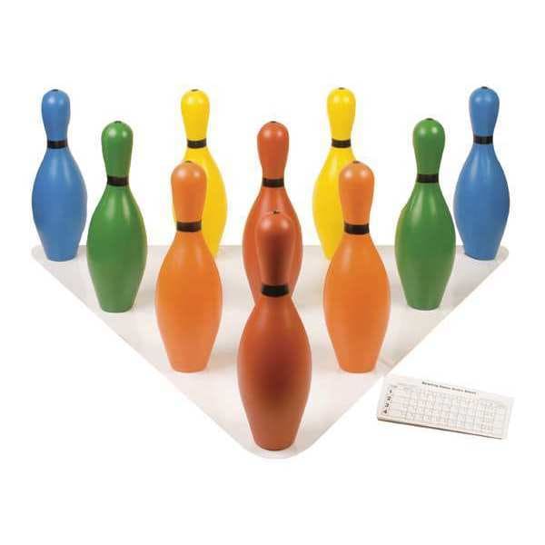 Multi-Color Bowling Weighted Pin, PK10