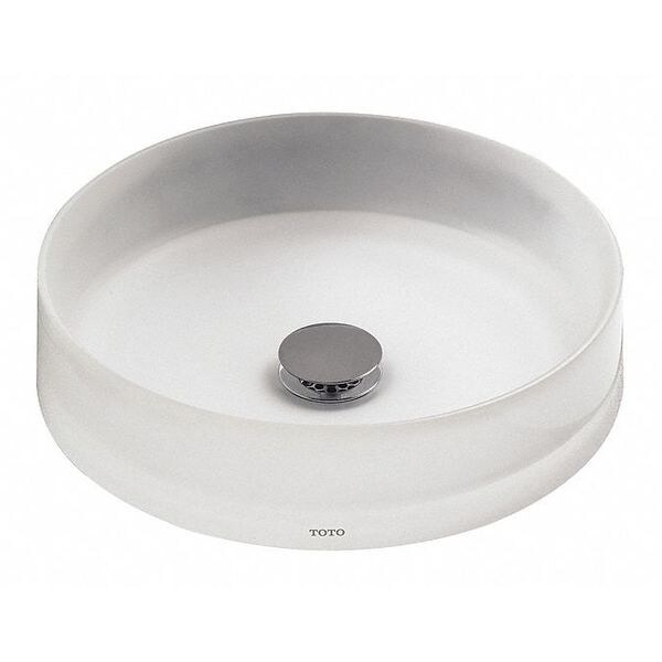 Epoxy Resin Round Lav, 1534 Vessel With F