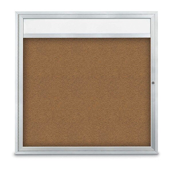 Corkboard, Header, Forbo, 1 Door, 48 x 48"