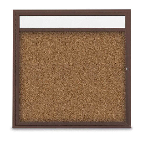 Corkboard, Header, Brnz, Forbo, 1 Dr, 48x48"
