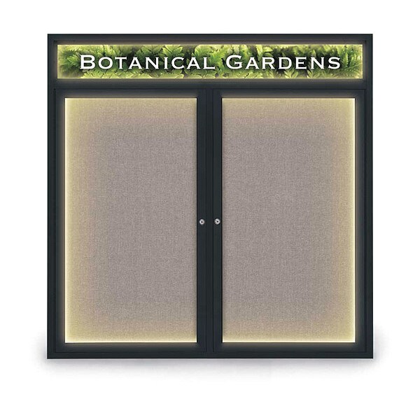 Crkbrd, Lght, Hdr, Fbrc, Blk/Prl, 2 Dr, 48x48"