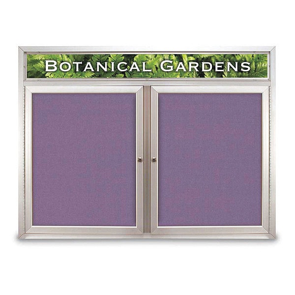 Corkboard, Hdr, Fbrc, 2, Satin/Amthy, 48x36"