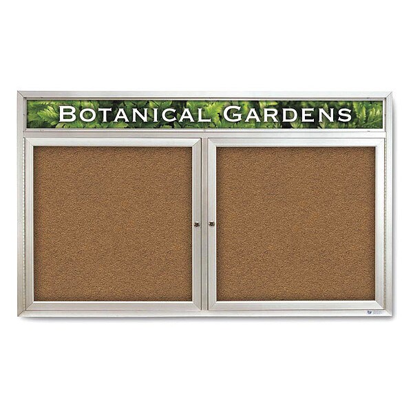 Corkboard, Header, Forbo, 2 Door, 60x36"