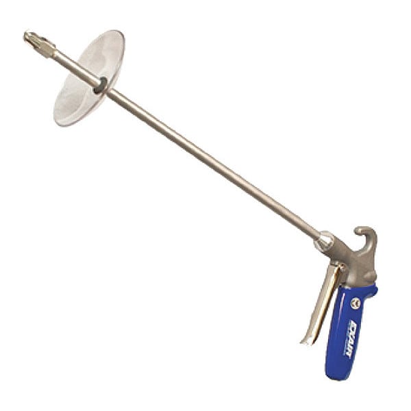 Safety Air Gun, 10 CFM, 12" Ext, Shield