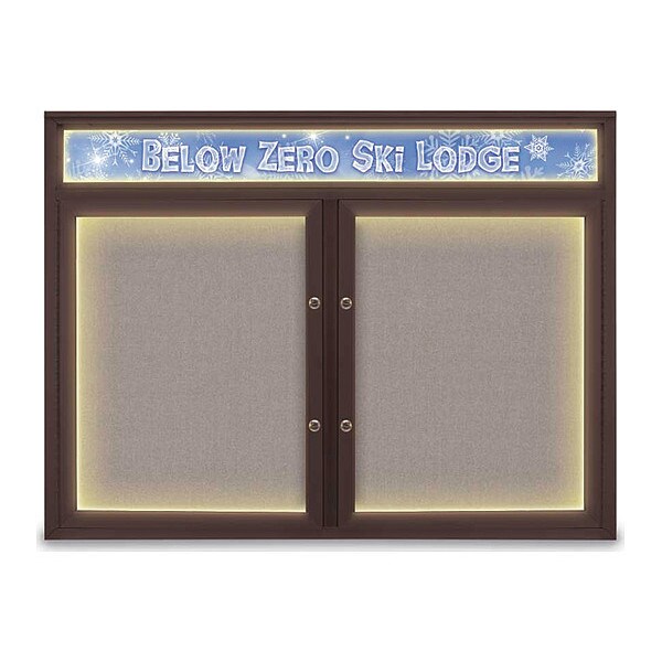 Corkboard, Pearl/Bronze, 48"x36"