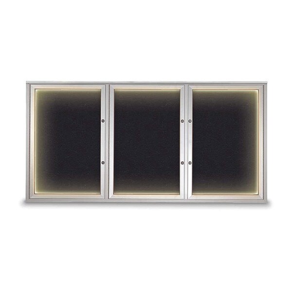 Corkboard, Rubber/Satin, 72"x36"