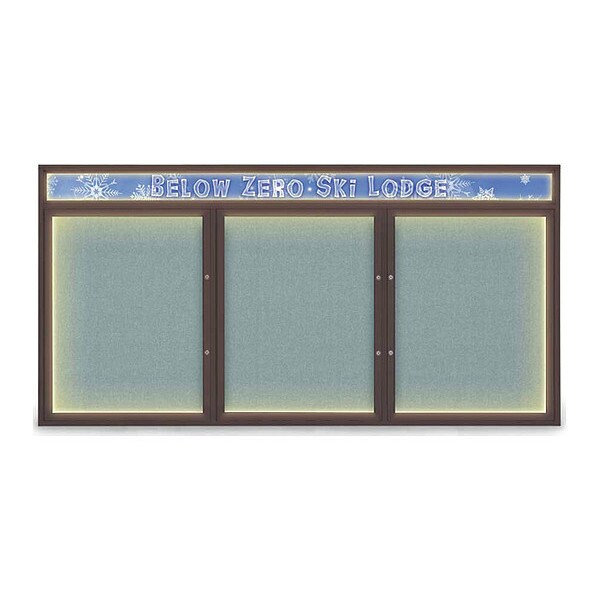 Corkboard, Cloud/Bronze, 96"x48"