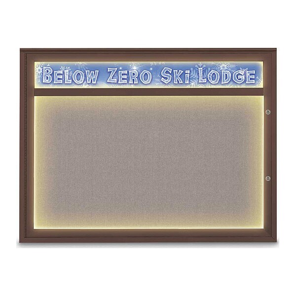 Corkboard, Pearl/Bronze, 48"x36"