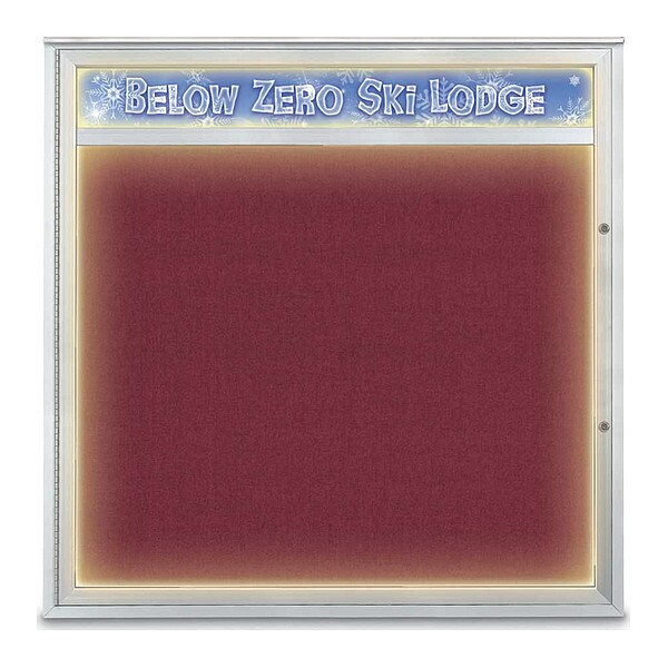 Corkboard, Deep Burgundy/Satin, 48"x48"