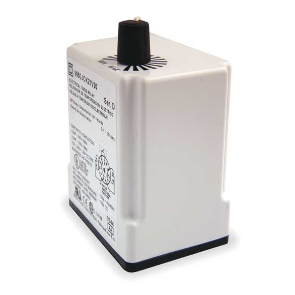 Single Function Time Delay Relay, Octal, Off Delay, 1 Functions 110V AC, DPDT
