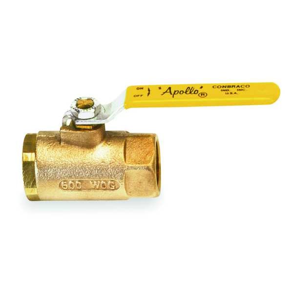 3/4" FNPT Bronze Ball Valve Inline