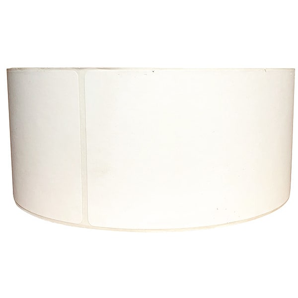 Barcode Printer Label, White, Labels/Roll: 1200