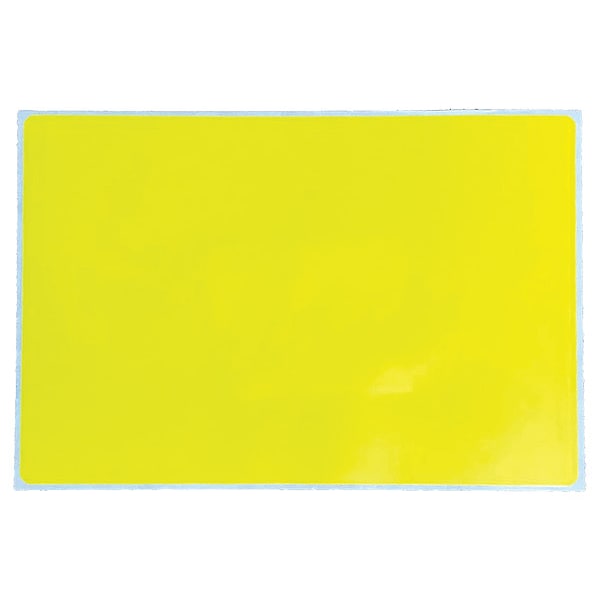 Barcode Printer Label, Yellow, Labels/Roll: 1200