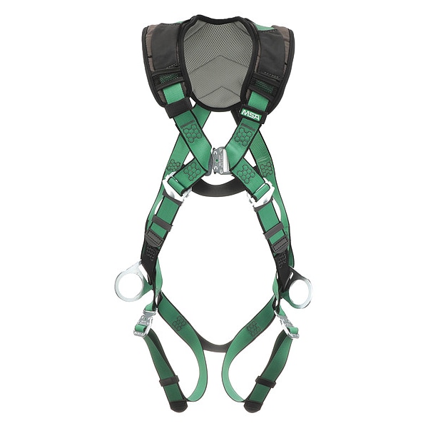 V-FORM+(TM) Safety Harness Fall Protection Harness, XS, 310 lb, Not Applicable Chest/