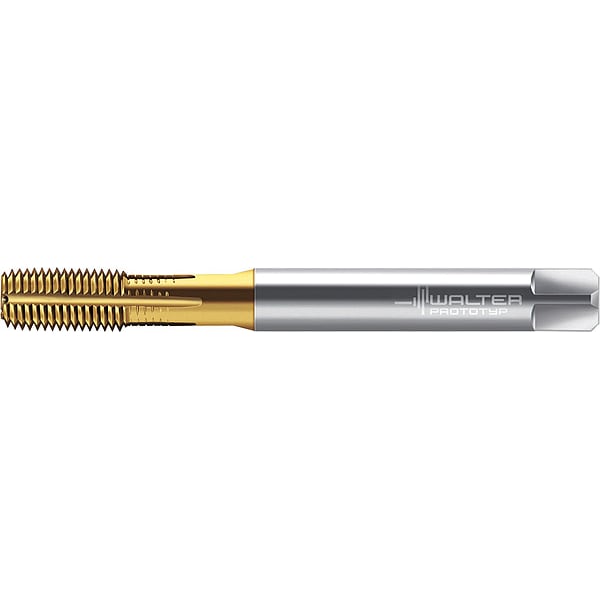 Thread Forming Tap, #10-24, TiN, 5 Flutes