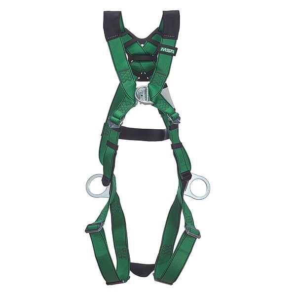 V-FORM(TM) Safety Harness Fall Protection Harness, Standard (M/L), 400 lb, Quick-Connect Chest/